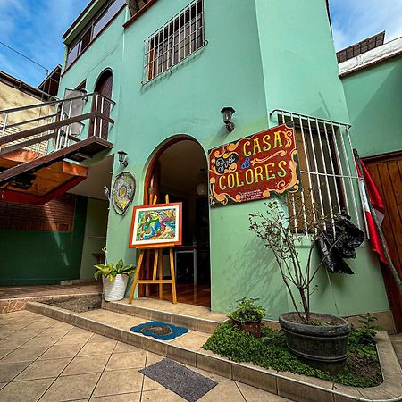 Hostel Colores Miraflores ليما المظهر الخارجي الصورة